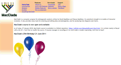 Desktop Screenshot of macclade.org